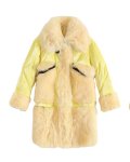画像8: Women's Real Sheep Fur Real Fur Down Coat  リアルシープファーリアルファーダウンコート ロングコート (8)