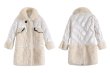 画像6: Women's Real Sheep Fur Real Fur Down Coat  リアルシープファーリアルファーダウンコート ロングコート (6)