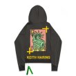 画像8:  men's  men and women hand-painted statue of liberty printed loose hooded sweater trainer ユニセックス男女兼用 自由の女神プリントフーディパーカー スウェット　トレーナー (8)