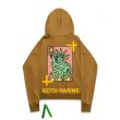 画像10:  men's  men and women hand-painted statue of liberty printed loose hooded sweater trainer ユニセックス男女兼用 自由の女神プリントフーディパーカー スウェット　トレーナー (10)