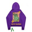 画像9:  men's  men and women hand-painted statue of liberty printed loose hooded sweater trainer ユニセックス男女兼用 自由の女神プリントフーディパーカー スウェット　トレーナー (9)