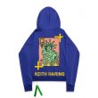 画像14:  men's  men and women hand-painted statue of liberty printed loose hooded sweater trainer ユニセックス男女兼用 自由の女神プリントフーディパーカー スウェット　トレーナー (14)