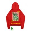 画像5:  men's  men and women hand-painted statue of liberty printed loose hooded sweater trainer ユニセックス男女兼用 自由の女神プリントフーディパーカー スウェット　トレーナー (5)