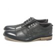 画像1: Men's single leather British business dress shoes レザーレースアップオフィスダービーシューズローファー スリッポンシューズ　 (1)