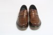 画像5: Men's Leather slip-on British loafers shoes レザーラバーソールスリッポンブリティッシュローファーシューズ　 (5)