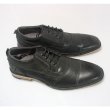 画像4: Men's single leather British business dress shoes レザーレースアップオフィスダービーシューズローファー スリッポンシューズ　 (4)