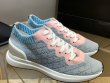 画像7:  women's socks knitted fiber stretch color matching sports casual shoes sneaker shoes  モコモコファイバーレースアップソックスブーツ スニーカー (7)