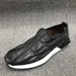 画像3: Men's  leather casual shoes light sole  loafers  slip-on レザーライトソールスリッポンブリティッシュローファーシューズ　 (3)