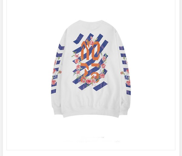 画像3:  men's  men and women oversize crew neck sweaterユニセックス男女兼用オーバーサイズバックプリントトレーナー　プルオーバー (3)