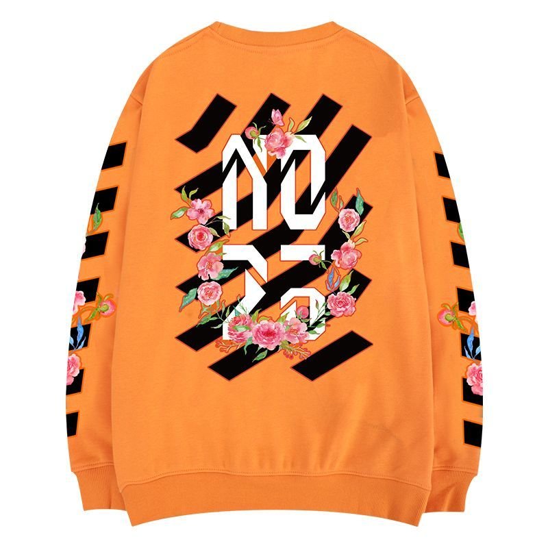 画像1:  men's  men and women oversize crew neck sweaterユニセックス男女兼用オーバーサイズバックプリントトレーナー　プルオーバー (1)