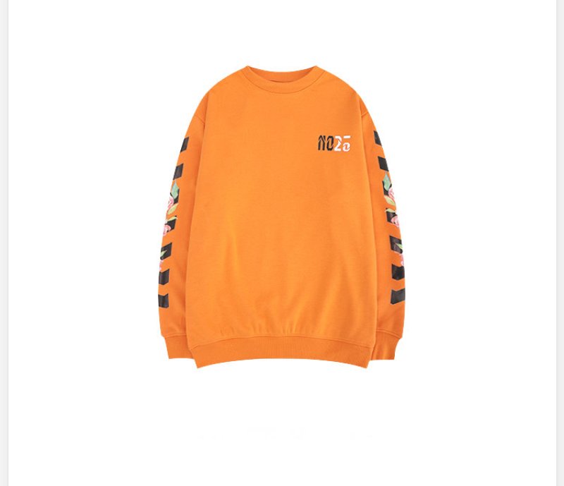 画像6:  men's  men and women oversize crew neck sweaterユニセックス男女兼用オーバーサイズバックプリントトレーナー　プルオーバー (6)