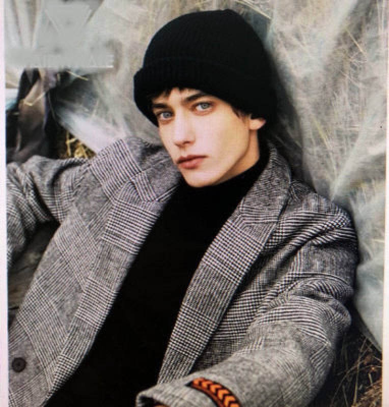 画像3: men's woolen cloth coat jacket ベーシックシンプルチェックロングコート (3)