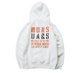 画像1:  men's  men and women hooded pullover back printed loose hooded sweater trainer ユニセックス男女兼用 バックプリントフーディパーカー スウェット　トレーナー (1)