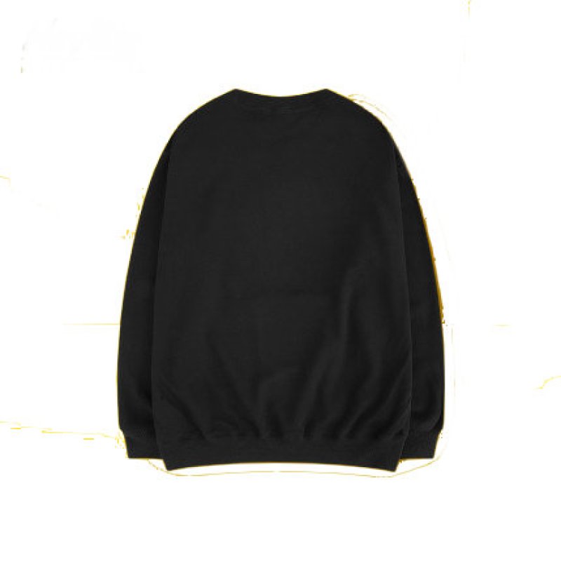 画像2:  men's  men and women round neck Smile face sweatshirt sweater ユニセックス男女兼用 スマイルプリントスウェット　トレーナー (2)