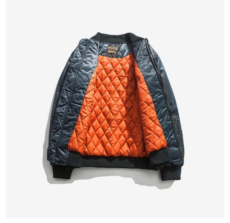 画像5: men's oversize  Baseball Jacket blouson　ユニセッ クス男女兼用レター刺繍スカジャン スタジャン ジャケット (5)