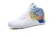 画像1: men's  graffiti High-top sneaker shoes  ハイカットドナルドプリントレースアップスニーカー (1)