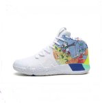 画像5: men's  graffiti High-top sneaker shoes  ハイカットドナルドプリントレースアップスニーカー (5)