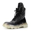 画像1: Men's Martin high-top cowhide leather boots メンズ本革レザーレースアップハイカット厚底ブーツ  　 (1)