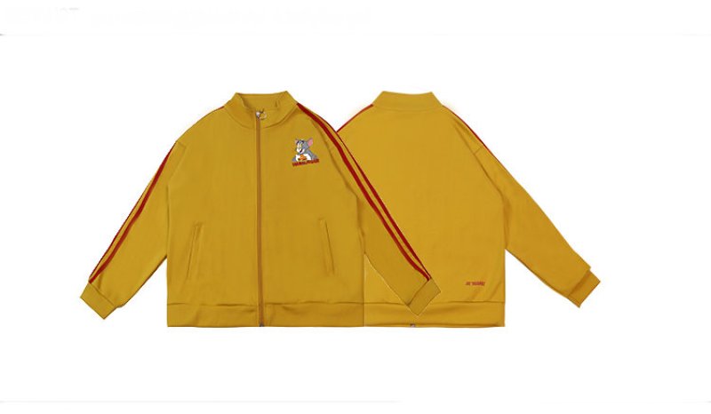 画像2:  men's  men and women Tom and Jerry  cardigan zipper sweaterユニセックス男女兼用ジップアップカーディガン ブルゾン (2)