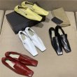 画像11: women's square head single shoes leather shoes slip-ons フラットソフトレザースクエアヘッドシングルシューズ レザーローファー パンプス (11)