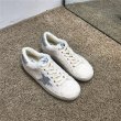 画像6:  women's lamb wool front  Lace-up sneakers casual shoes  ラムウールレースアップスター星付きスニーカー (6)