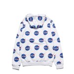画像3:  men's NASA printing  loose round neck hooded sweater ユニセックス男女兼用NASAナサプリントフーディーパーカー　トレーナー (3)