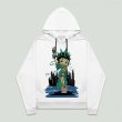 画像2:  men's  Betty Statue of Liberty Print Hoodie round neck hooded sweater ユニセックス男女兼用ベティーの自由の女神像プリントフーディーパーカー　トレーナー (2)