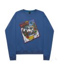 画像10:  men's men and women hedging loose long sleeve sweater print Hoodie round neck hooded sweater ユニセックス男女兼用ポッププリントプルオーバ ートレーナー (10)