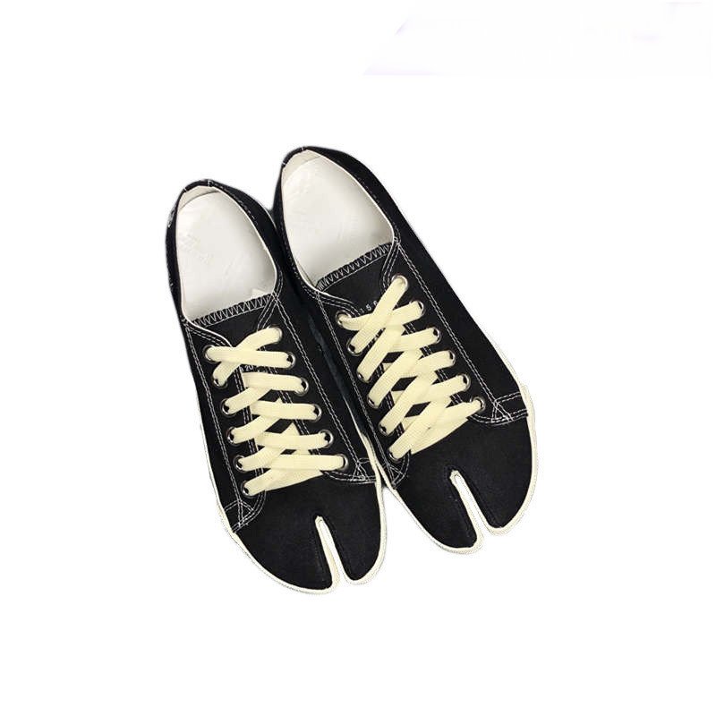 画像2:  women's Tabi split toe canvas Low cut sneakers  タービtabiスプリットトゥキャンバスローカットスニーカースニーカー (2)