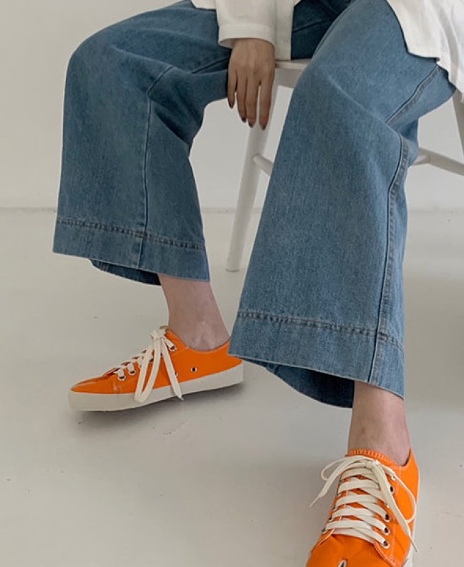 画像7:  women's Tabi split toe canvas Low cut sneakers  タービtabiスプリットトゥキャンバスローカットスニーカースニーカー (7)