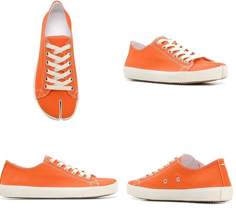 画像12:  women's Tabi split toe canvas Low cut sneakers  タービtabiスプリットトゥキャンバスローカットスニーカースニーカー (12)
