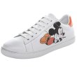 画像1:  women's Mickey Mouse  Lace Up Sneakers ミッキーマウスレザーレースアップスニーカースニーカー  (1)