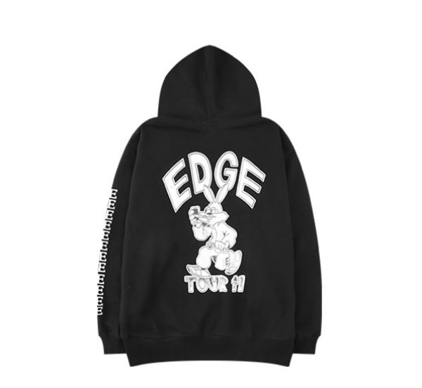 画像1:  men's oversize doodle loose Comic print Hoodie round neck hooded sweater ユニセックス男女兼用コミック漫画プリントフーディーパーカー　トレーナー (1)