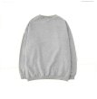 画像4:  men's men and women loose long sleeve sweater bear print round neck  sweatshirtユニセックス男女兼用クマベアープリントプルオーバ ートレーナー (4)