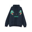 画像1:  men's tiger head print  round neck hooded sweater men and womenユニセックス男女兼用タイガーヘッドプリントフーディーパーカー　トレーナー (1)