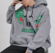 画像5:  men's tiger head print  round neck hooded sweater men and womenユニセックス男女兼用タイガーヘッドプリントフーディーパーカー　トレーナー (5)