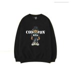 画像3:  men's men and women loose long sleeve sweater bear print round neck  sweatshirtユニセックス男女兼用クマベアープリントプルオーバ ートレーナー (3)