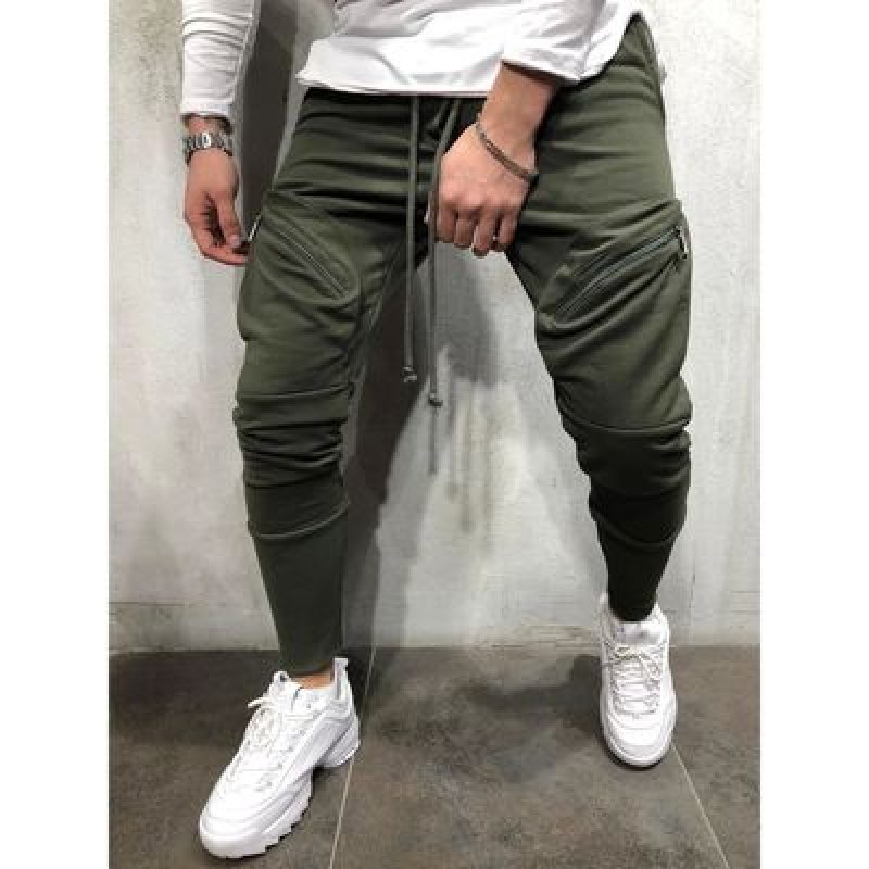 画像2:  Men's  hip hop pants men's clothing foreign trade haroun pants  メンズスウェットスポーツジョガーパンツ (2)