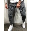 画像4:  Men's  hip hop pants men's clothing foreign trade haroun pants  メンズスウェットスポーツジョガーパンツ (4)