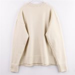 画像3: Women's Comic Jacquard Round Neck Wool Sweater pullover　コミックジャカードラウンドネックウールセーターオーバーサイズセーター プルオーバー (3)