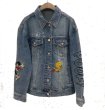 画像2: Tweet loose denim jacket coat　トゥイーティーデニムジャケット　Gジャン ルーニー・テューンズ (2)