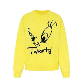 Rady♡DJ Tweety（トゥイーティー）トレーナー♡ブラック Rady♡DJ Tweety（トゥイーティー）トレーナー♡ブラック