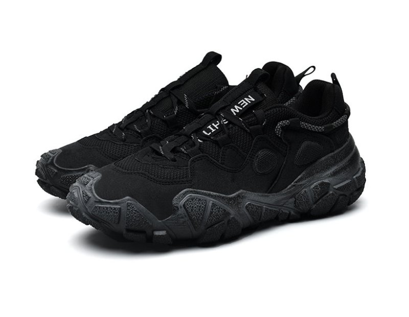 画像2: men's  lace-up port style Sneakers shoes ユニセックス男女兼用レースアップアグリースニーカー シューズ (2)