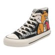 画像1: men's  high cut lace-upTom and Jerry  shoes Sneakers shoes ユニセックス男女兼用 ハイカットレースアップハイトップトムとジェリースニーカー (1)