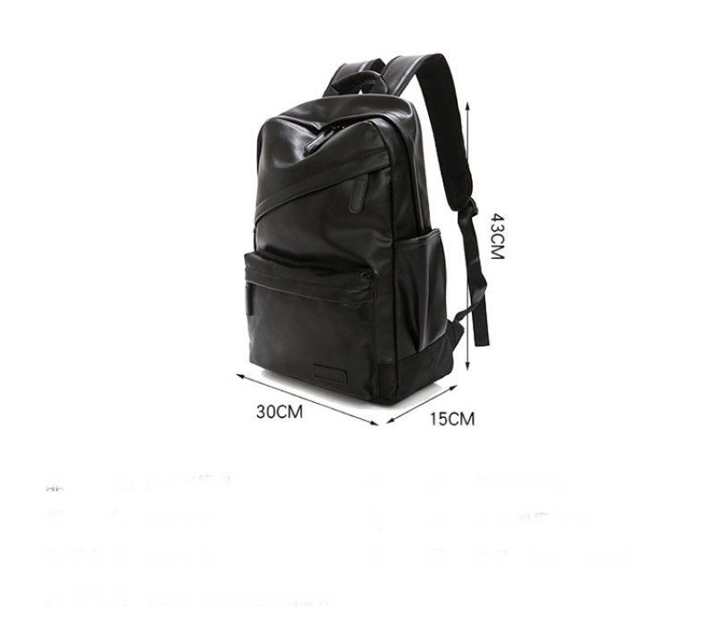 画像4:  men& ｗoman Waterproof Backpack day bag　　ユニセックスレザー防水バックパック　 (4)