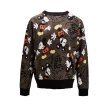 画像2: Women's Mickey Mouse pattern printed sweater  Jacket 　ミッキーマウスパターンプリントセーター (2)