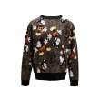 画像7: Women's Mickey Mouse pattern printed sweater  Jacket 　ミッキーマウスパターンプリントセーター (7)