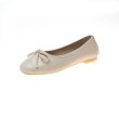 画像4: women's  round head flat  pumps Ballet shoes  レザーバレーフラットリボン パンプスシューズ  (4)