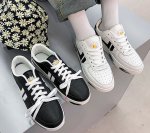 画像7: men's Daisy embroidery platform lace-up sneakers shoes ユニセックス男女兼用デイジー刺繍厚底レースアップスニーカー (7)