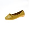 画像1: women's  round head flat  pumps Ballet shoes  レザーバレーフラットリボン パンプスシューズ  (1)